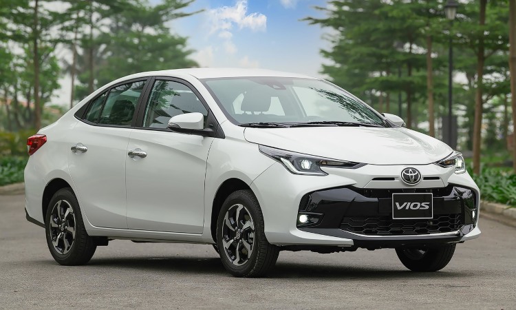 Giá xe Toyota Vios 2024 lăn bánh tháng 07 tại Hải Dương